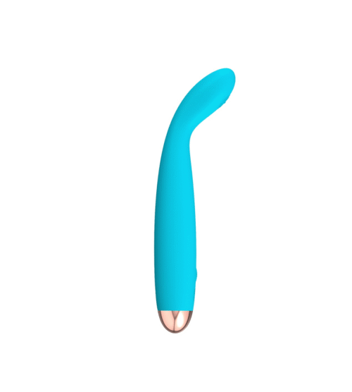 Cuties 2.0 Blue – silikonski vibrator za klitoris i G-točku