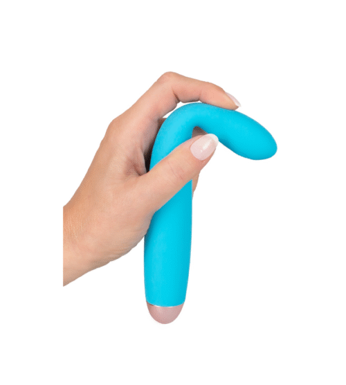 Cuties 2.0 Blue – silikonski vibrator za klitoris i G-točku - image 2