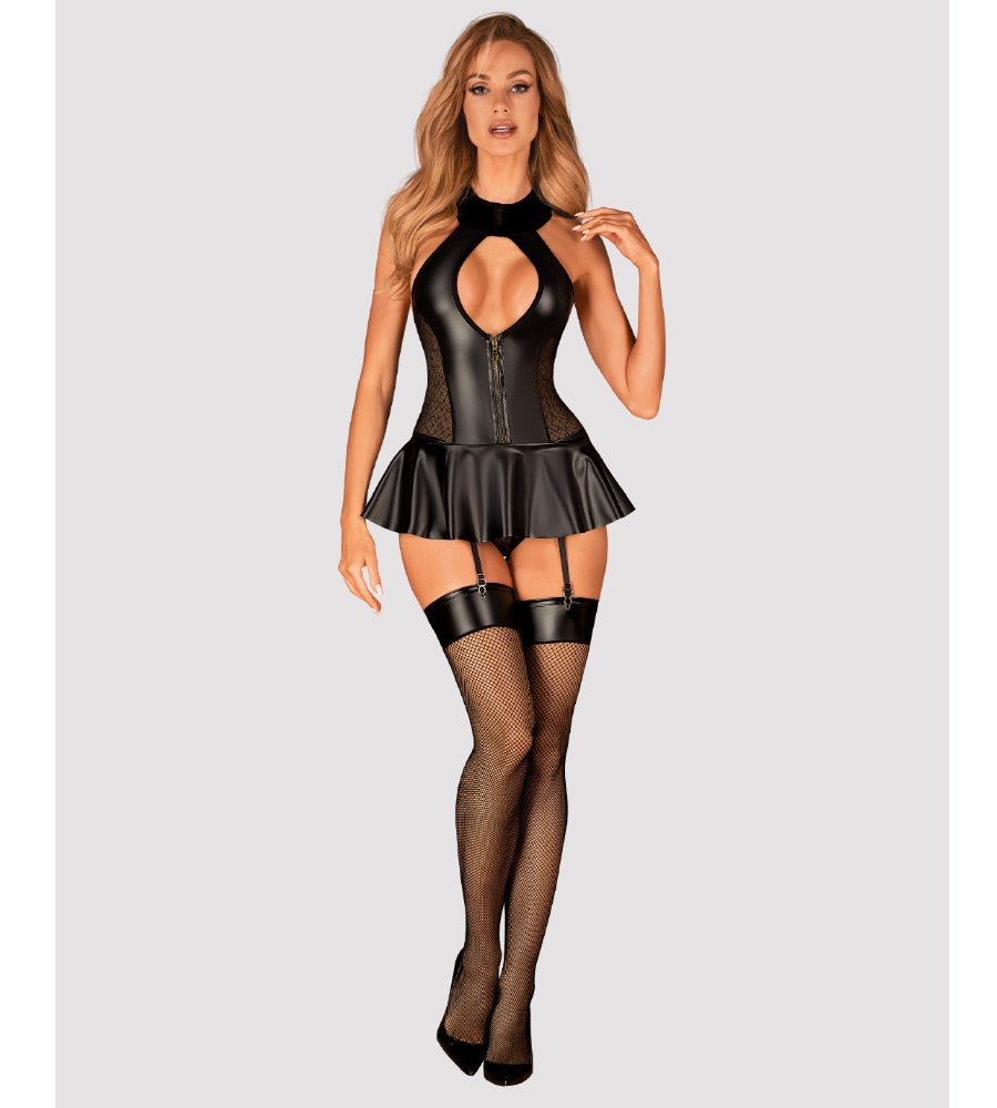 Obsessive Darkessia Stockings – mrežaste čarape - Slika 3