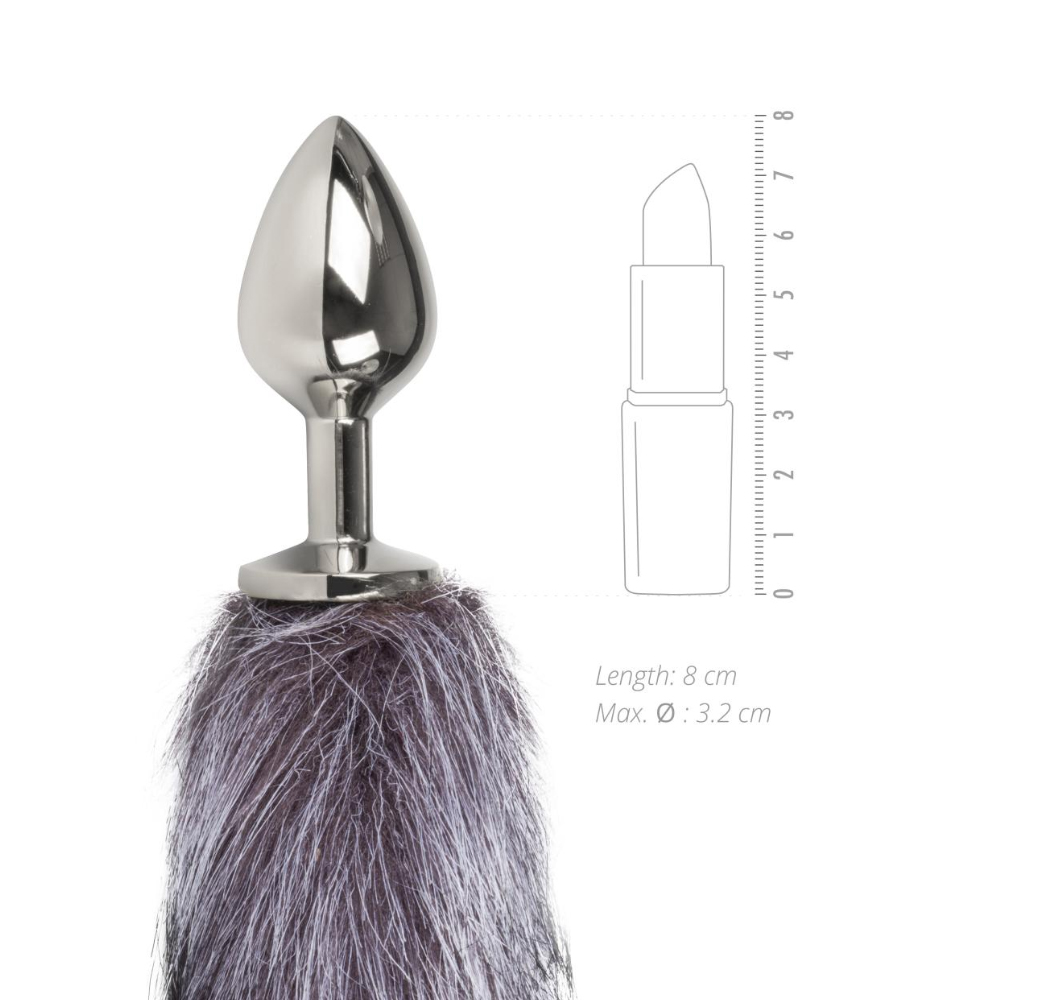 EasyToys Fox Tail Plug No. 6 - analni plug s repom - image 3