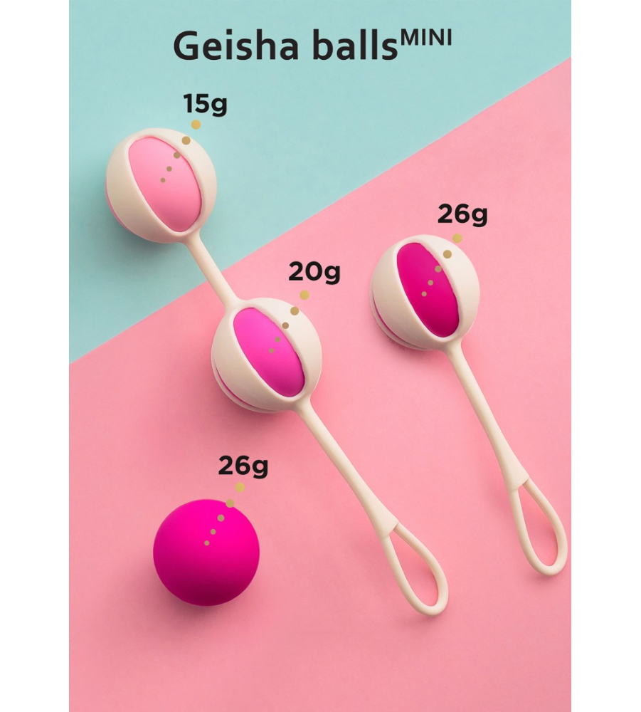 GVibe Geisha Balls Mini - set kegelovih kuglica - image 5