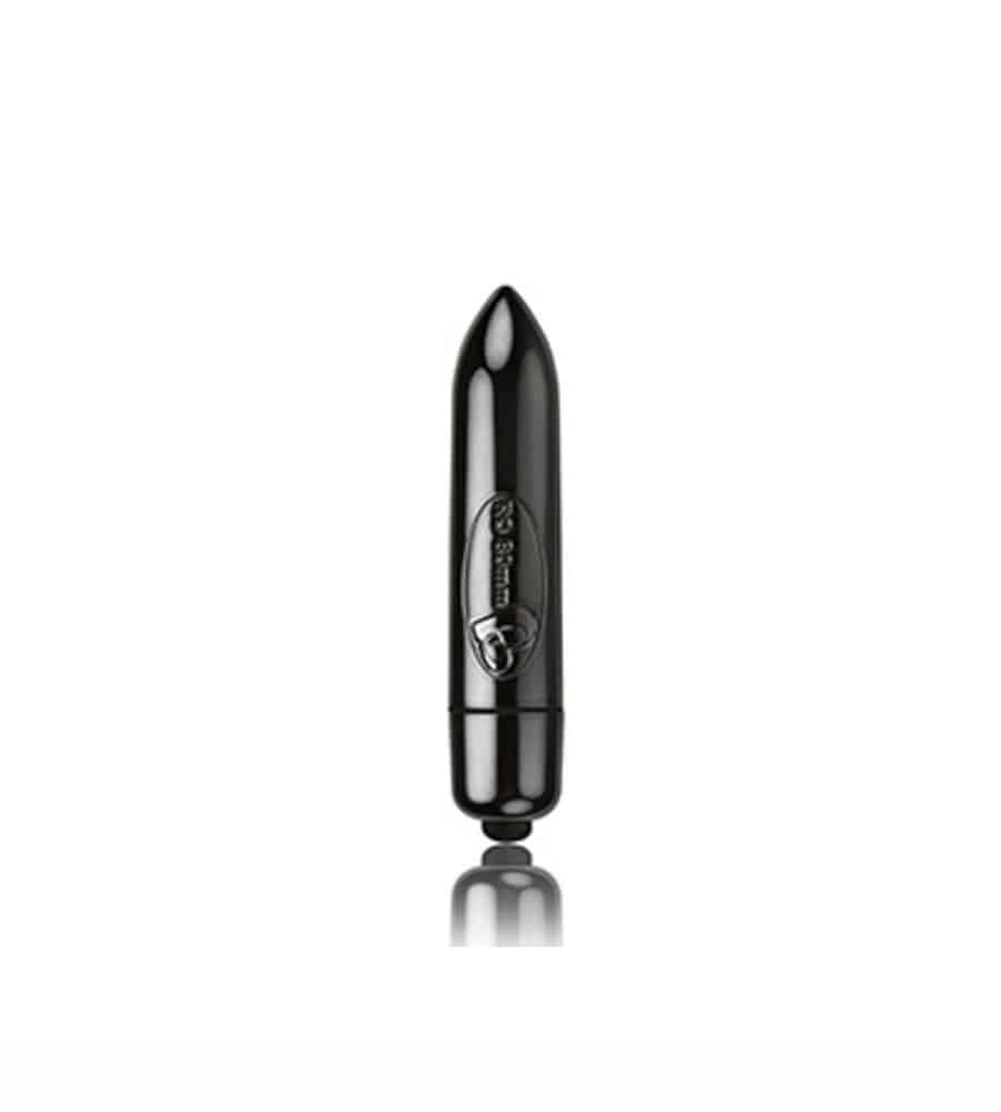 Rocks-Off 80 mm Gun Metal - bullet vibrator