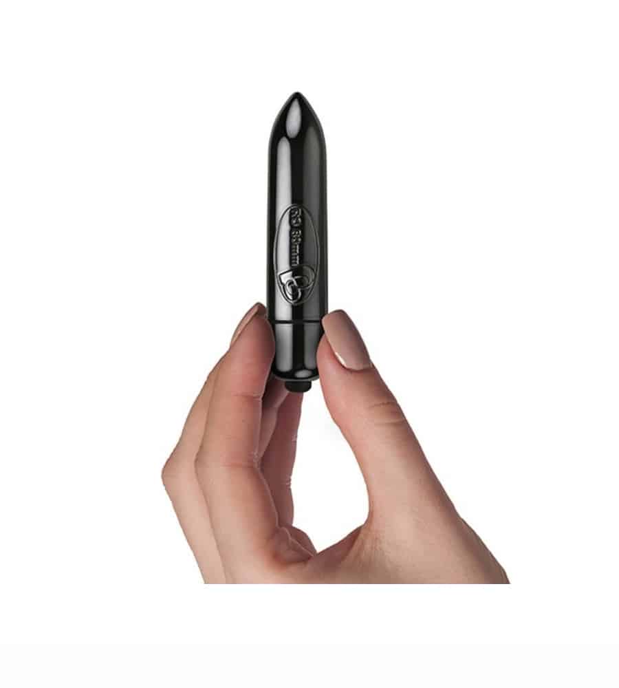 Rocks-Off 80 mm Gun Metal - bullet vibrator - image 5