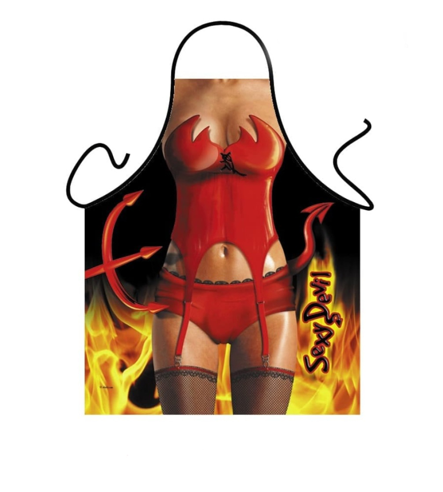 Koteny Sexy Devil Apron – šaljiva seksi pregača