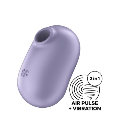 Satisfyer Pro To Go 2 Lilac - vibrirajući zračni masažer klitorisa