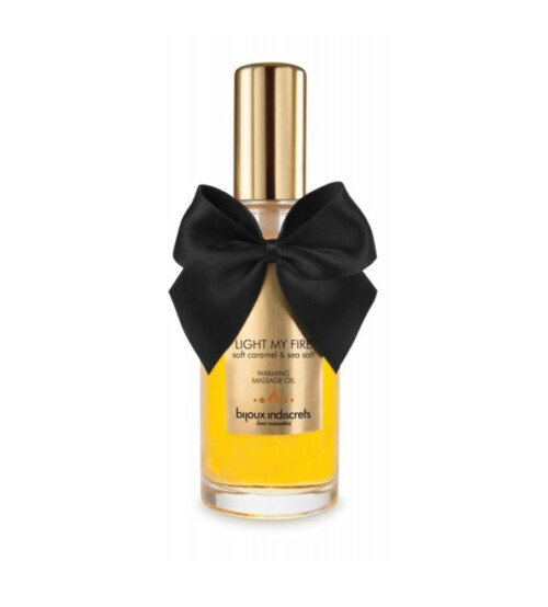 Bijoux Indiscrets Light My Fire Soft Caramel - masažno ulje - image 2