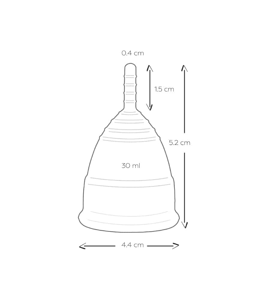 Mae B Menstrual Cups Size L - silikonske menstrualne čašice - Slika 5