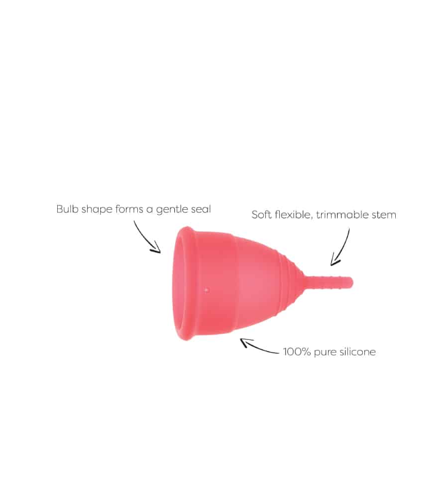 Mae B Menstrual Cups Size L - silikonske menstrualne čašice - Slika 6