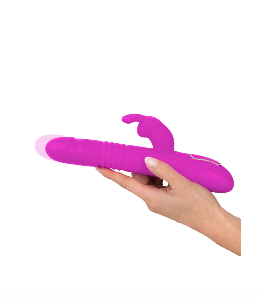 Sweet Smile Thrusting Pearl Rabbit - pomični vibrator - image 3