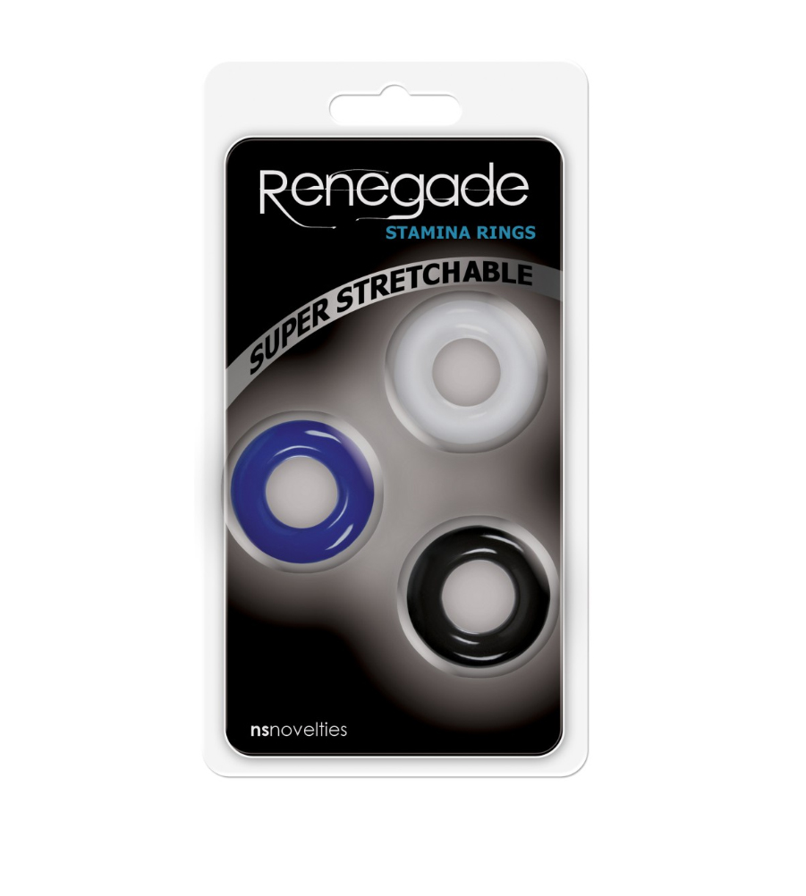 Renegade Stamina Rings - 3 penis prsten - image 2