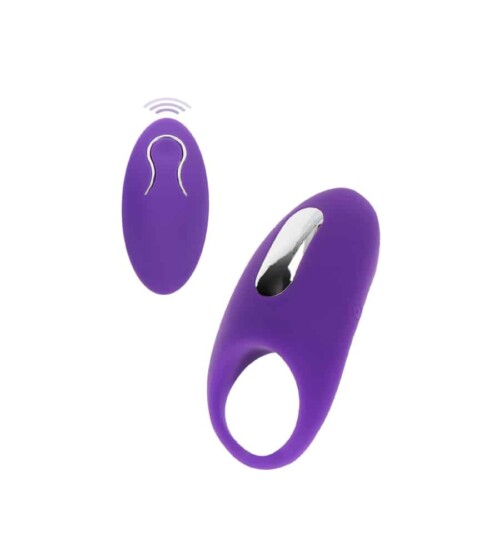 Happiness Tease & Arouse C-Ring – vibrirajući penis prsten + daljinski upravljač