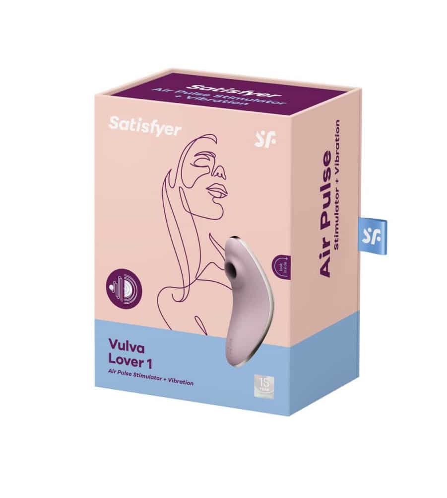 Satisfyer Vulva Lover 1 Violet - vibrirajući zračni masažer klitorisa - image 2