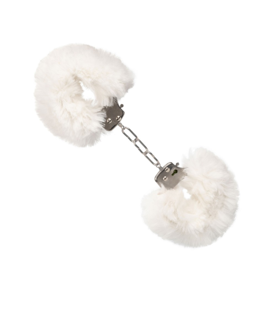 Ultra Fluffy Furry Cuffs White - lisice s bijelim krznom - image 5