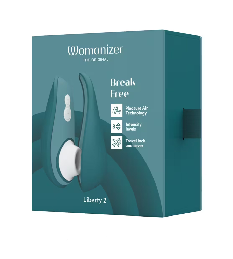 Womanizer Liberty 2 Green – zračni masažer klitorisa - image 6