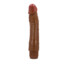 Baile Barbara Dybbuk Brown - realistični vibrator, TPR, 24 cm