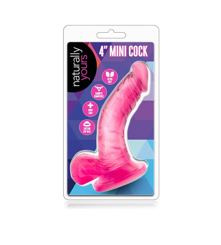 Blush Naturally Yours 4” Mini Cock Pink – dildo - image 2