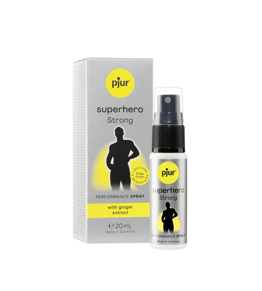 Pjur Superhero Strong – sprej za odgodu ejakulacije, 20 ml