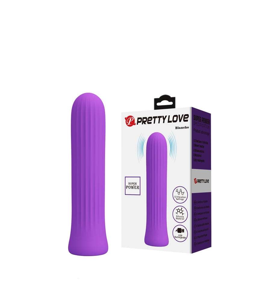 Pretty Love Blanche Purple II – silikonski vibrator - image 3
