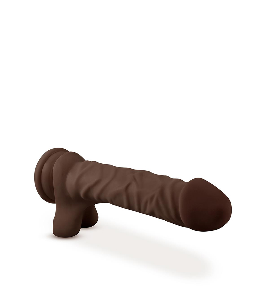 Dr. Skin Plus Posable 9″ Dildo Chocolate – realistični dildo - image 3