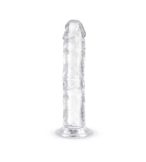 EasyToys Jelly Dildo Without Balls – dildo bez testisa, 18 cm