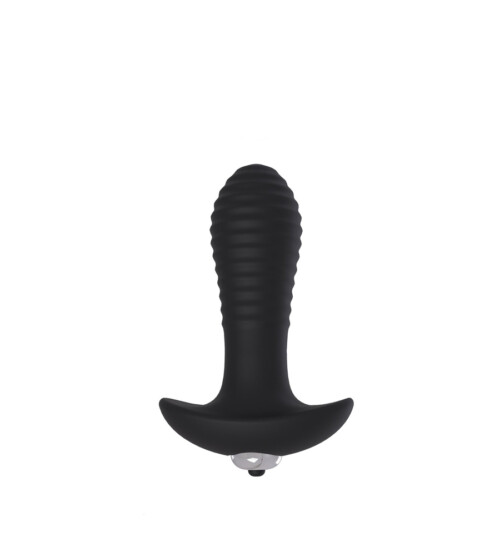 Essentials Spiral Plug – vibrirajući analni plug, 10 cm