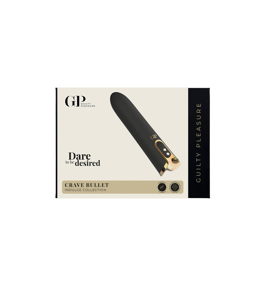 Guilty Pleasure Crave Bullet – silikonski mini vibrator, 10 cm