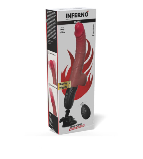 Inferno Realistic Wiggling Vibrator – vibrator - image 2