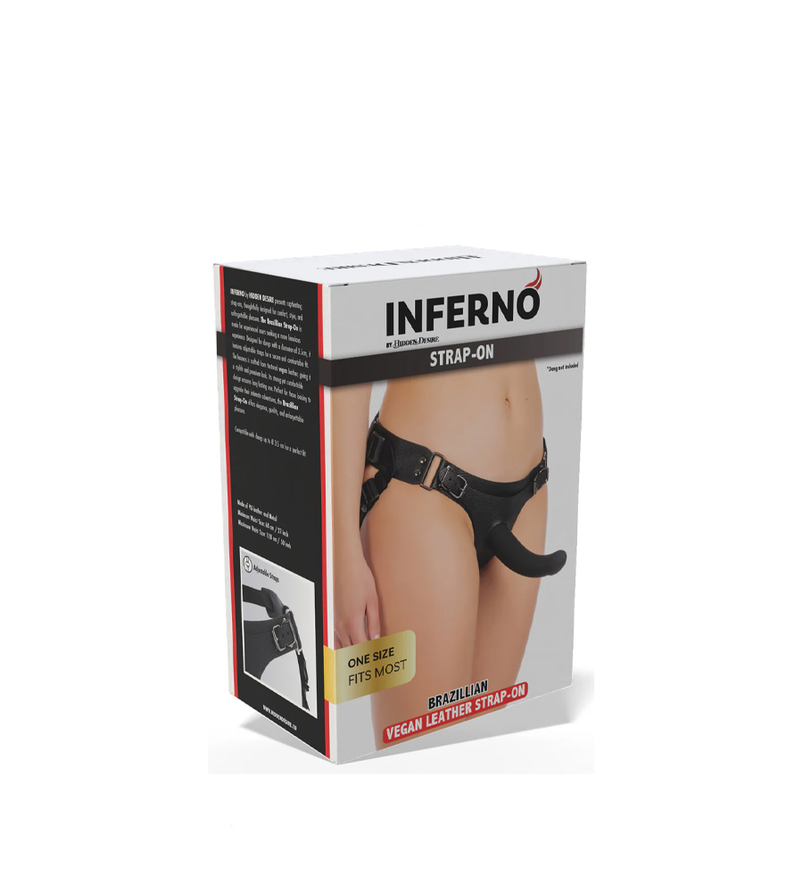 Inferno Brazillian Deluxe Strap-On – strap-on pojas