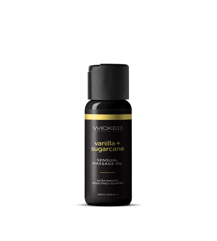 Wicked Massage Oil Vanilla + Sugarcane – masažno ulje, 120 ml