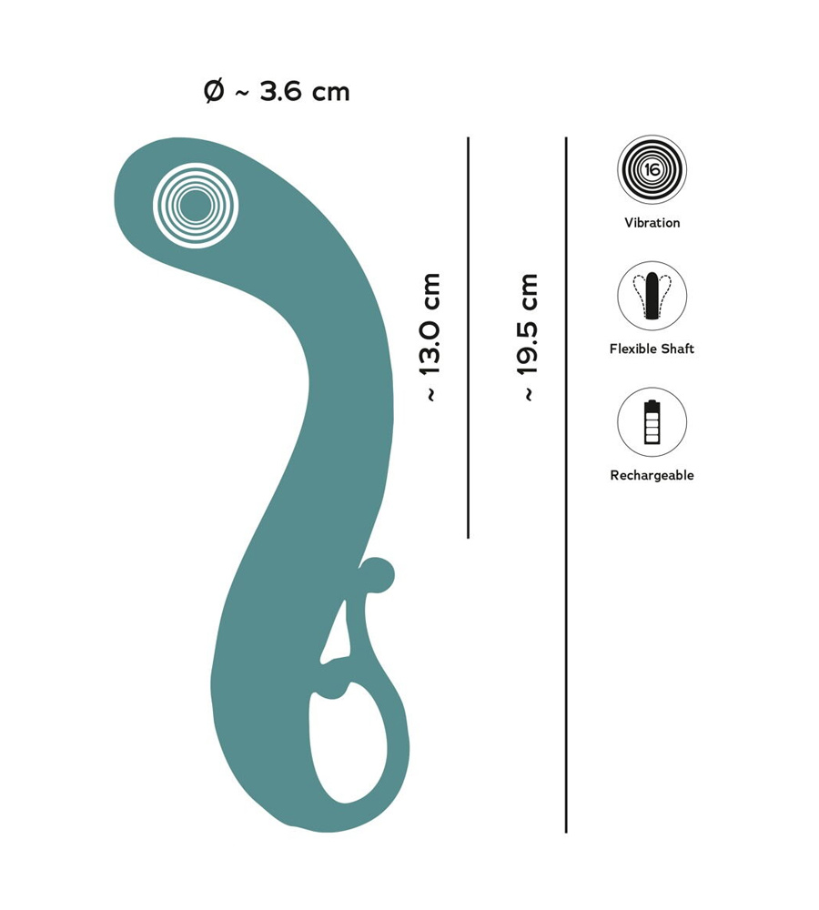 You2Toys The Magician G-Spot Vibrator – silikonski vibrator, 19 cm