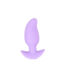 Cuties Vibrating Mini Butt Plug Purple - analni plug, 8 cm