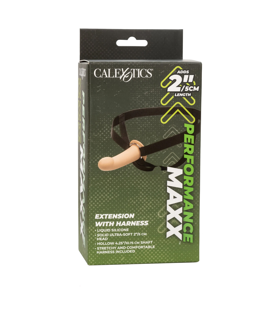 Performance Maxx Extension with Harness Beige – strap-on za muškarce