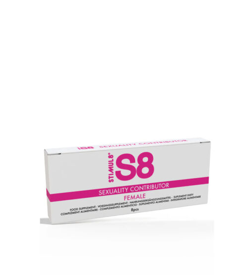 Povećajte svoju vitalnost i podržite seksualno zdravlje uz S8 Sexuality Female Tabs 8 pcs!