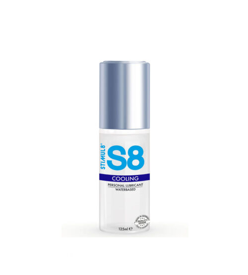 S8 Waterbased Cooling Lube 125ml  je vrhunski lubrikant na bazi vode s efektom hlađenja i dodatkom osjećaja trnaca - baš koliko treba!
