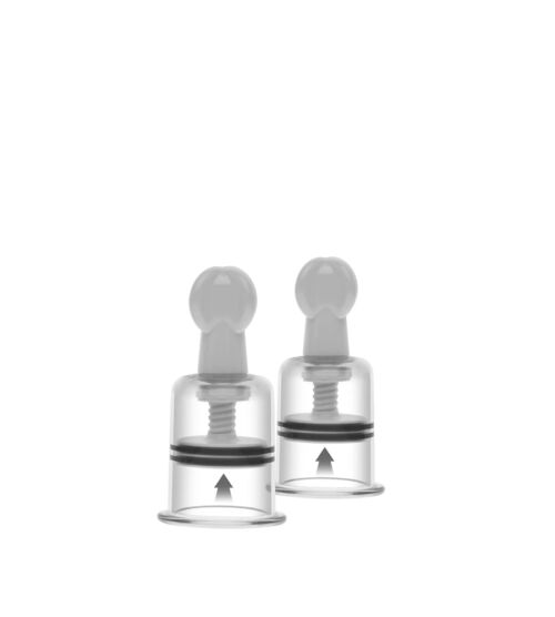 She.E.O Nipple & Clitoral Suckers M/L koriste podesivi vakuum za intenzivniju stimulaciju i povećanu osjetljivost.