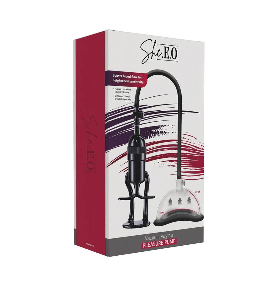 She.E.O Vacuum Vagina Pleasure Pump – pumpa za klitoris - image 2
