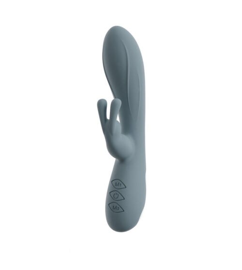 beau coeur VELINA Blue - rabbit vibrator, 20 cm