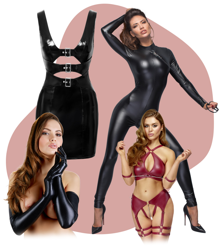 wetlook od glave do pete