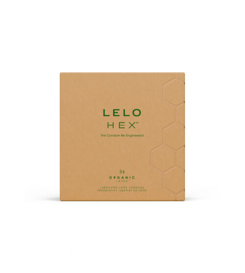 LELO HEX™ Organic - prezervativi s L-argininom, 1 kom