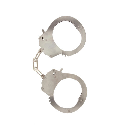 ToyJoy Metal Handcuffs su srebrne metalne lisice.