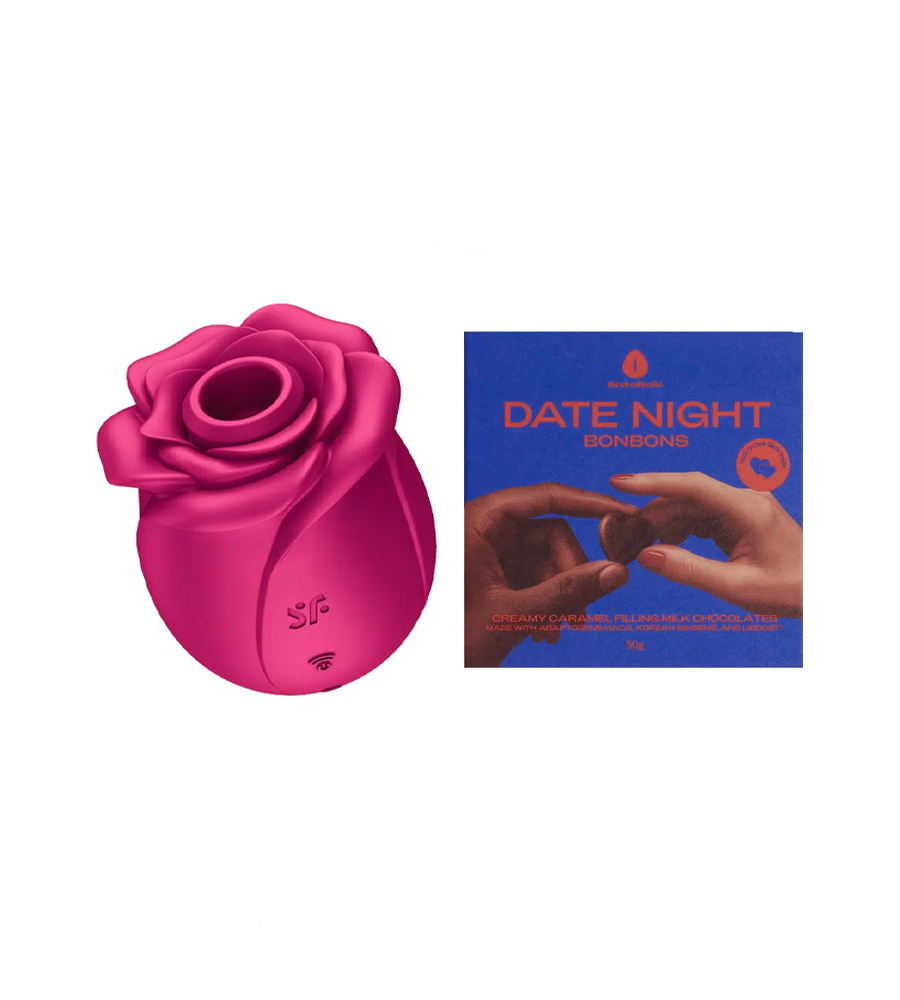 Date Night Bonbon + Satisfyer Pro 2 Classic Blossom