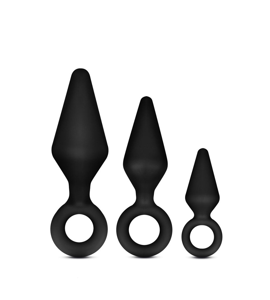 Anal Adventures Platinum Anal Plug Set - set analnih plugova