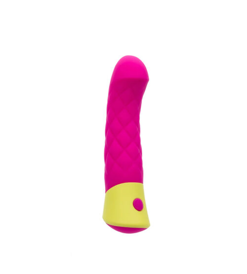 CalExotics Rave Quilted G – silikonski vibrator, 14.5 cm