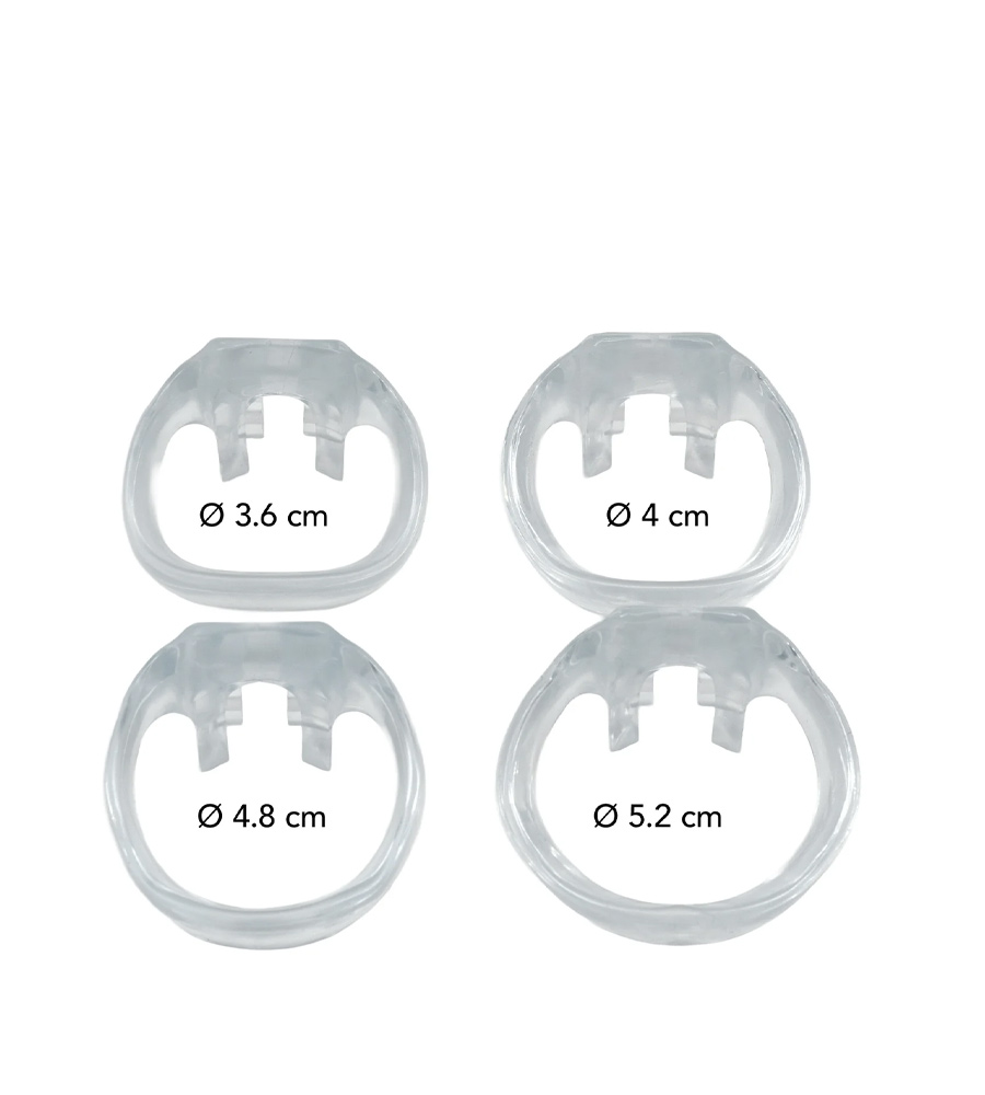 Extreme Clear Control Cock Cage Regular – kavez za penis, PVC