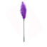 Hidden Desire Extreme Double Feather Tickler Purple – peruška, 70 cm