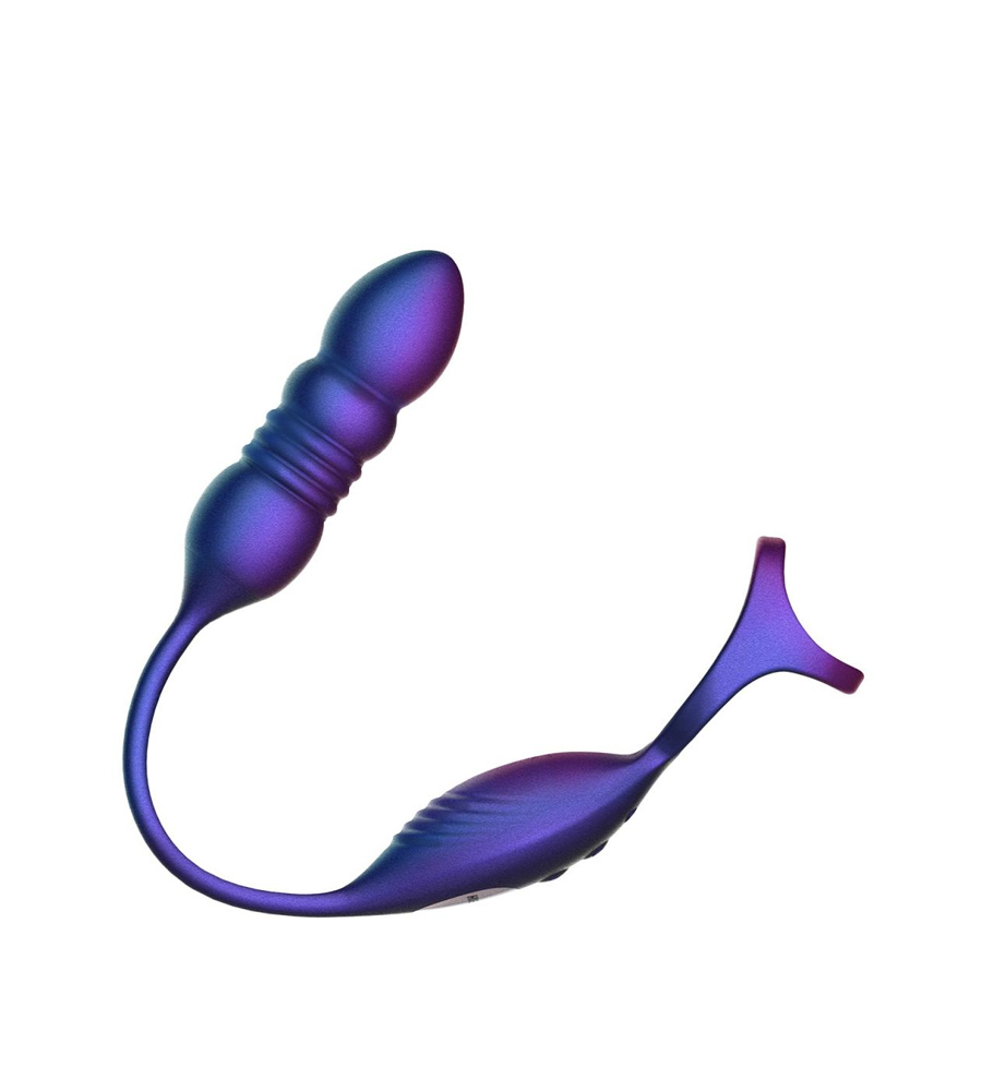 Hueman Deep Impact – stimulator prostate, penis prsten + daljinski upravljač