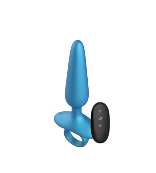 Playhouse Slim Anal Plug – vibrirajući analni plug + daljinski upravljač