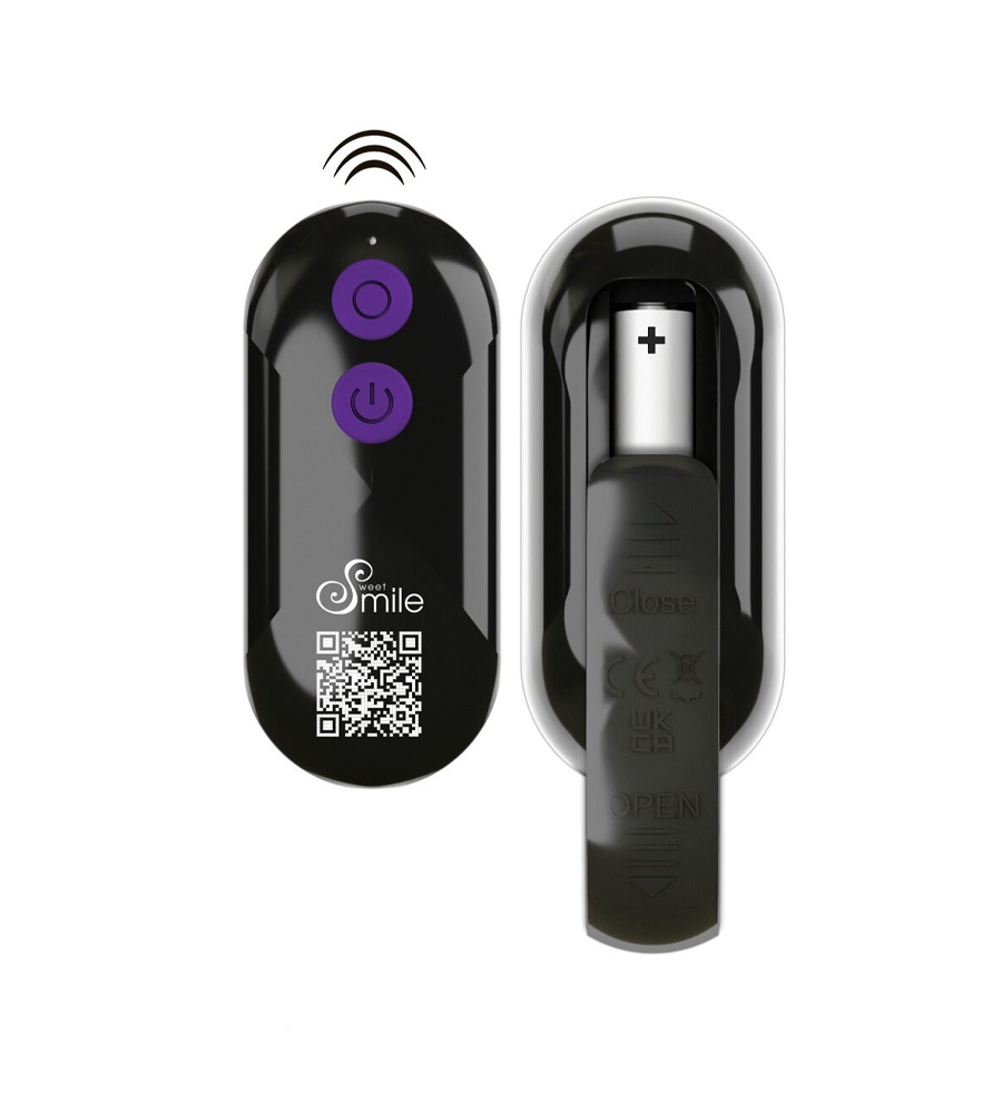 Sweet Smile RC Plug & Panty Vibe – vibrator za gaćice + dalj. upravljač