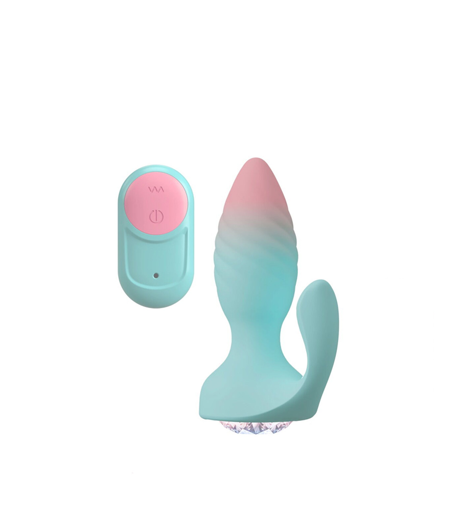 beau coeur JUVELA RC Butt Plug - vibrirajući analni plug + daljinski upravljač