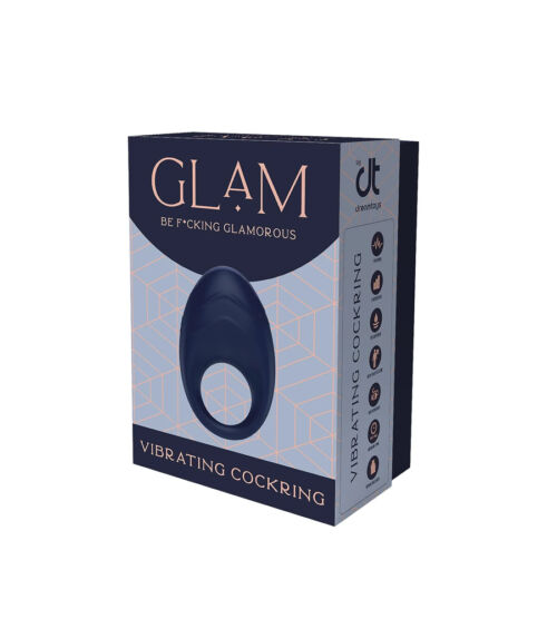 Glam Vibrating Cockring – vibrirajući penis prsten - image 2